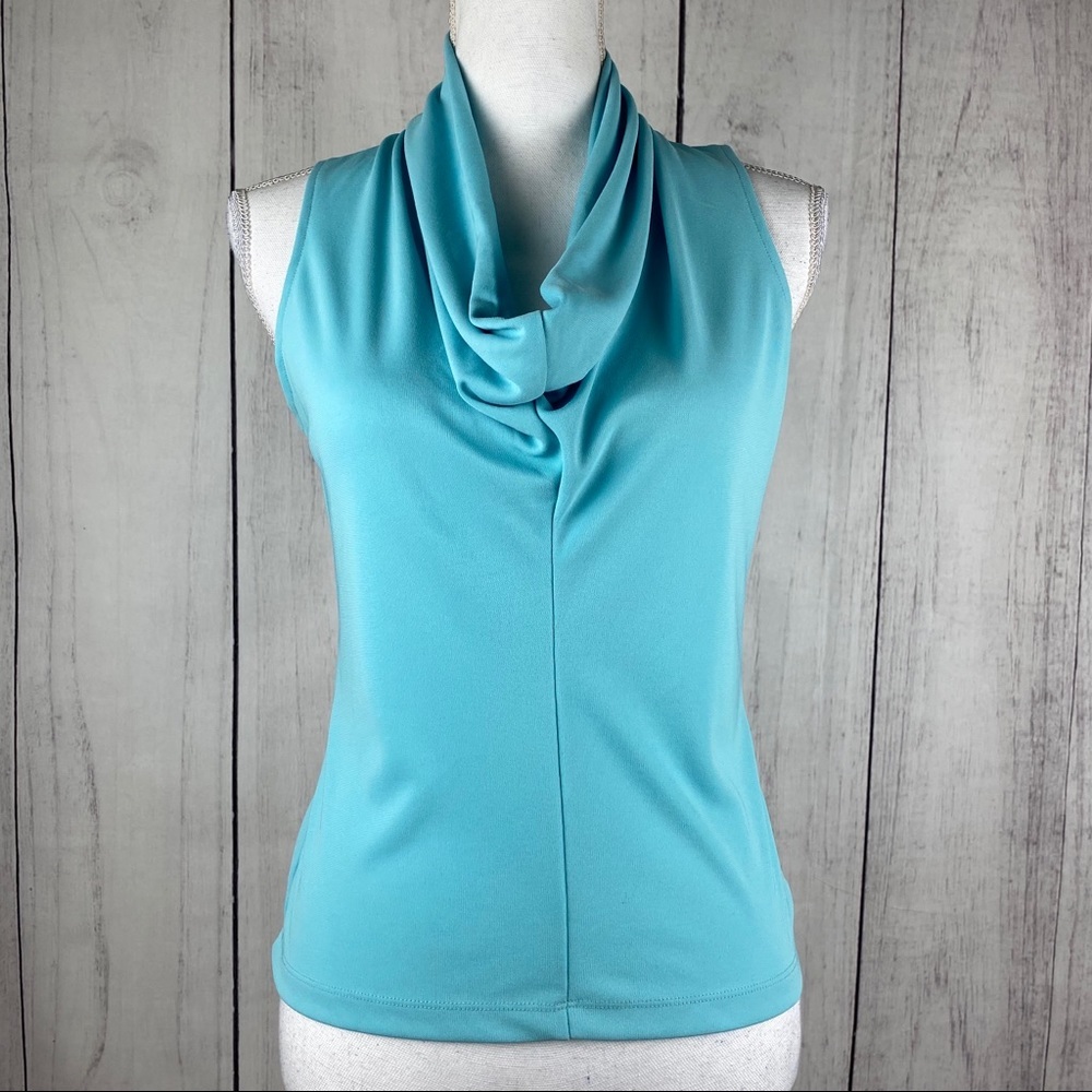 Kenneth Cole Cowl Neck Tank Blouse